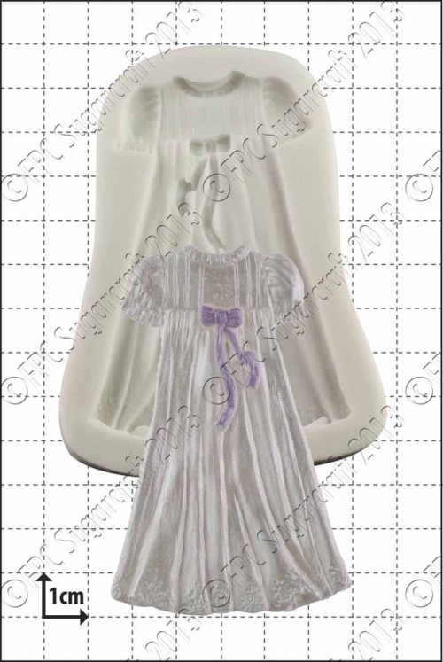 'Christening Gown' Silicone Mould